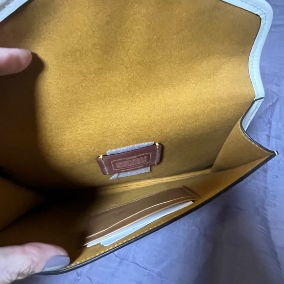 Coach Courier Wristlet w/ Floral Appliqué - Picture 7 of 9